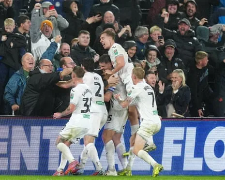 Frustration for Postecoglou as Swansea Surprise Nottingham Forest with Late Turnaround