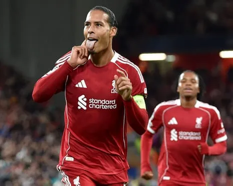 Virgil van Dijk heads last-gasp winner in clash with Spanish giants